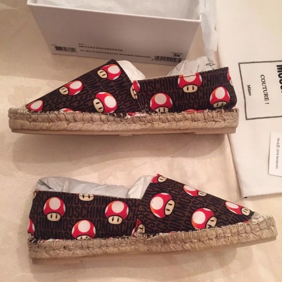 SS16 Moschino Jeremy Scott Super Mario Shoes - Picture 4 of 8